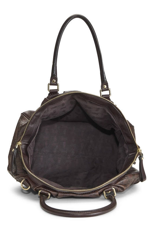 Brown Guccissima Sukey Boston Handbag, , large image number 5