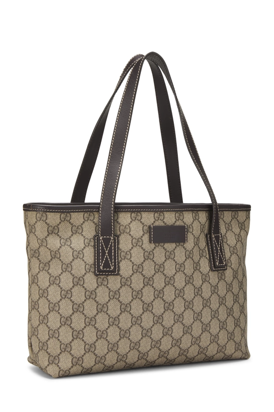Brown GG Supreme Canvas Tote Small, , large image number 1