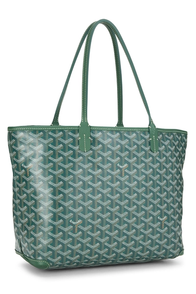 Green Goyardine Canvas Artois PM, , large