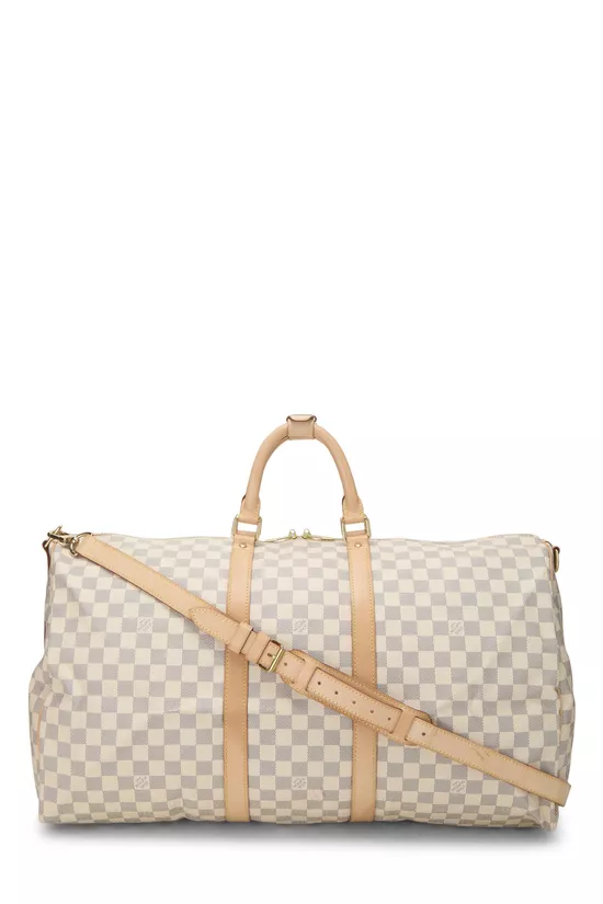Damier Azur Keepall Bandouliere 55, , large image number 3