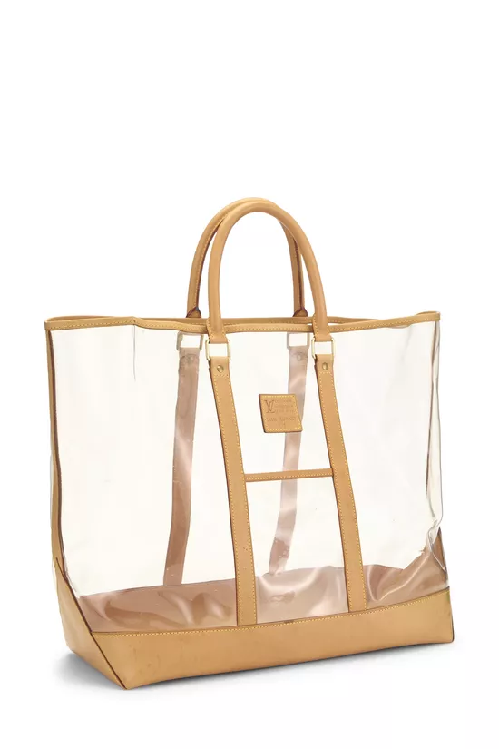 Isaac Mizrahi x Louis Vuitton Clear Vinyl Sac Weekender, , large image number 1