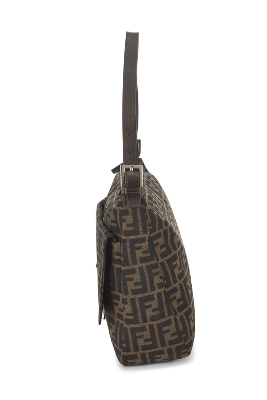 Brown Zucca Canvas Shoulder Bag, , large image number 2