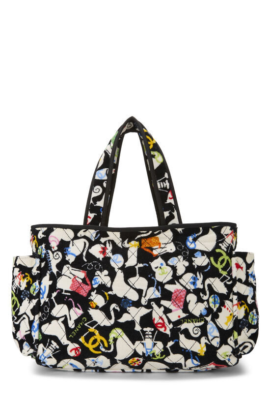 Multicolor Terry Cloth Baby Animals Diaper Bag, , large image number 3