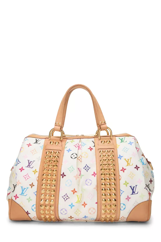 Takashi Murakami x Louis Vuitton White Monogram Multicolore Courtney GM, , large image number 0