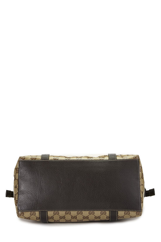 Brown GG Crystal Canvas Dome Handbag Large, , large image number 4