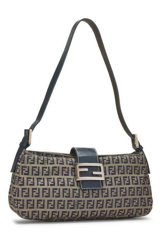 Navy Zucchino Shoulder Bag, , large image number 1