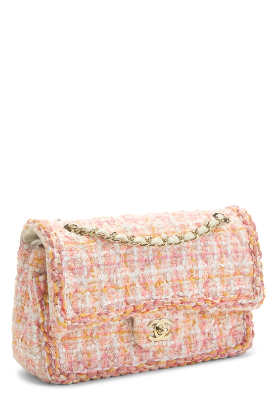 Multicolor Tweed Double Flap Medium, , large image number 1