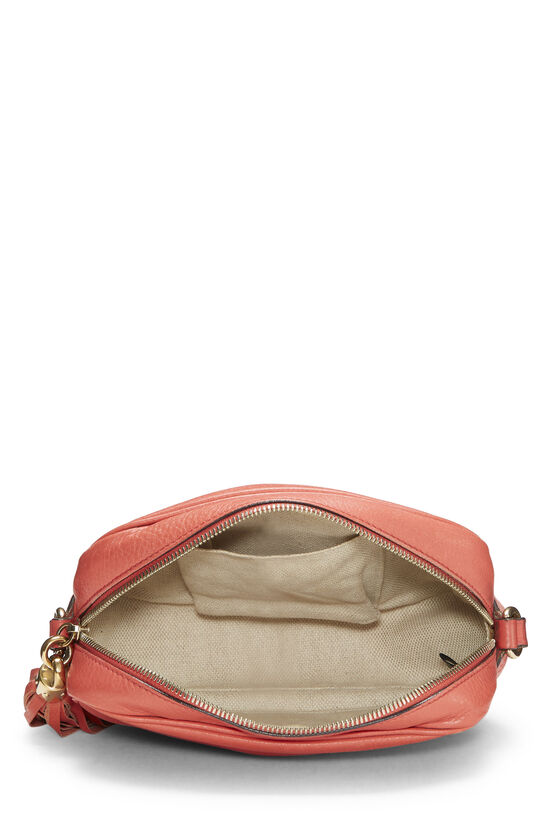 Coral Grained Leather Soho Disco, , large image number 7