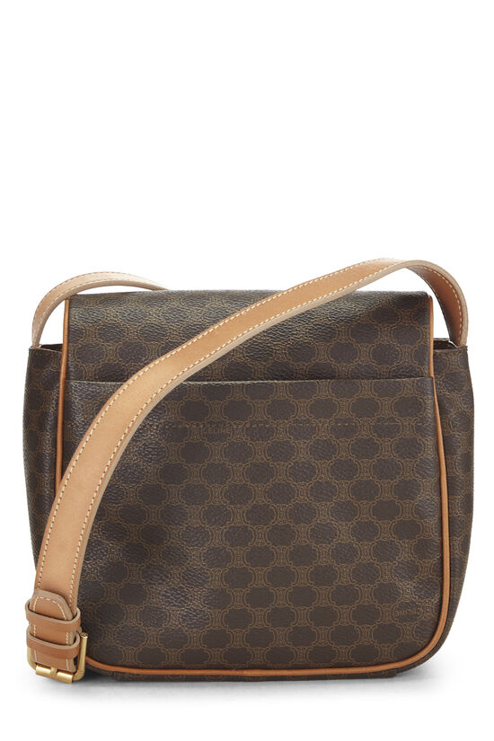 Brown Coated Canvas Macadam Shoulder Bag, , large image number 3