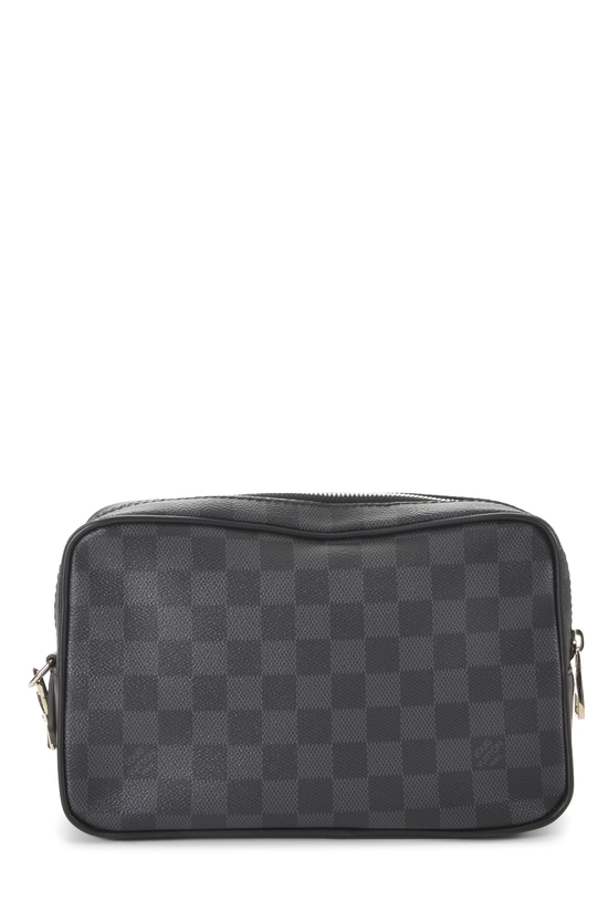 Black Damier Graphite Kasai Clutch, , large image number 2