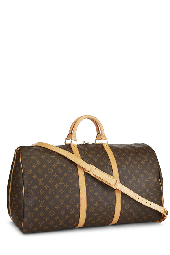 Louis Vuitton Keepall Bandoulier Bag Monogram Canvas 50