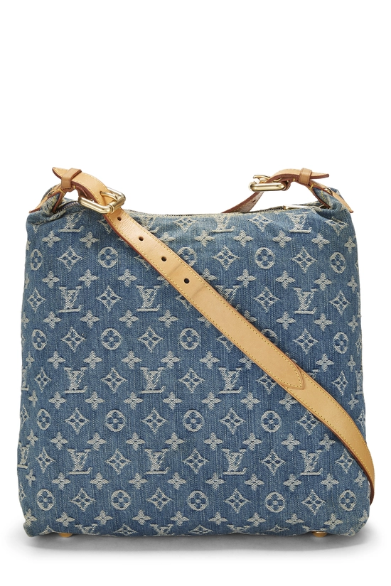 Blue Monogram Denim Baggy GM, , large image number 3