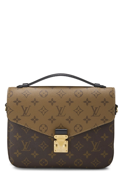 Monogram Reversed Canvas Pochette Metis