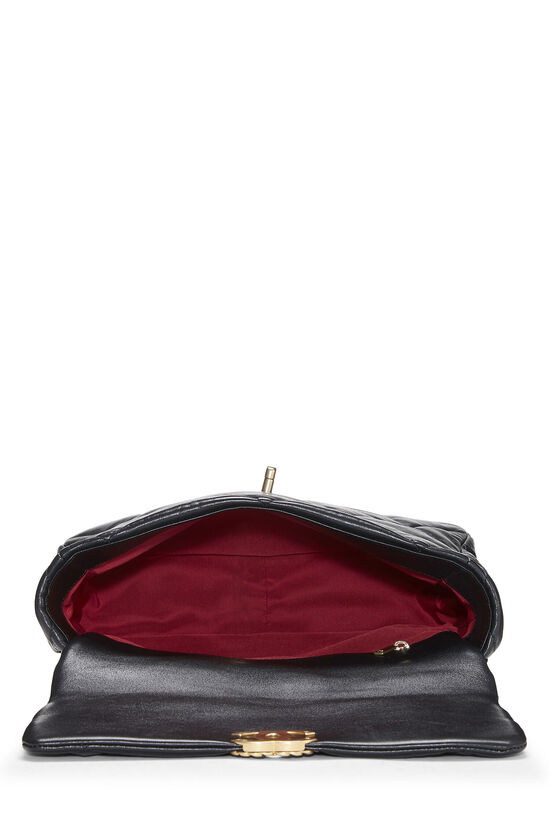 Black Quilted Lambskin Chanel 19 Flap Bag Large, , large image number 7