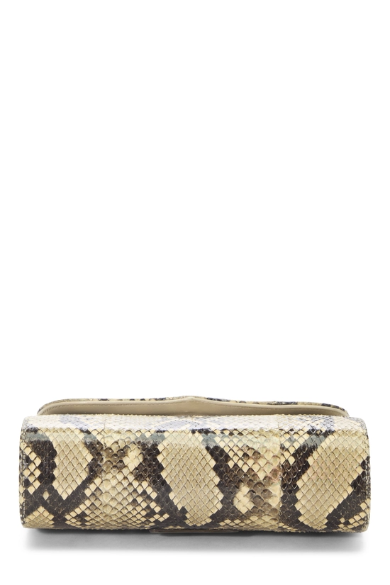 Multicolor Python Cross Top Handle Bag, , large image number 4