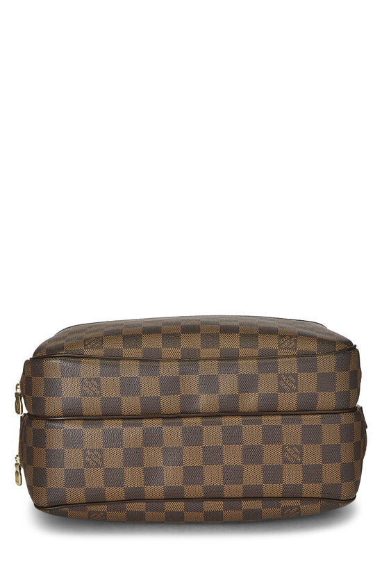 Louis Vuitton Cosmetic Pouch Damier Ebene GM Brown in Coated Canvas with  Gold-tone - US