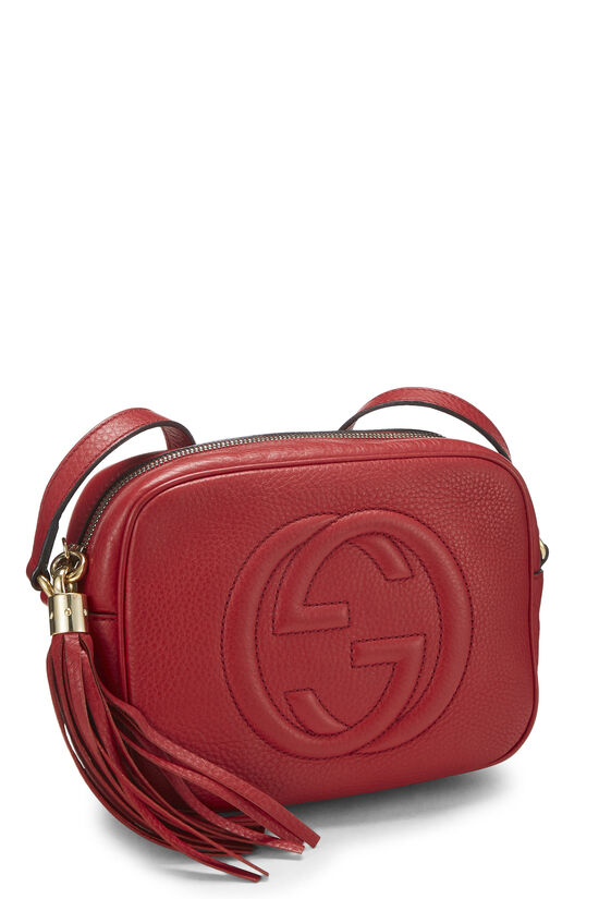 Red Grained Leather Soho Disco, , large image number 1