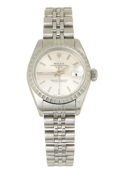 Silver Oyster Perpetual Datejust 79240 26mm