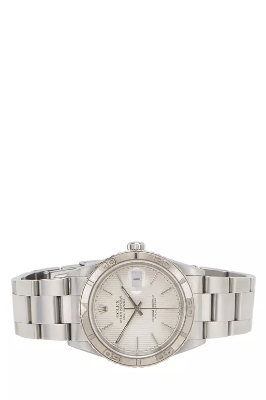 Turn O Graph Silver Dial Datejust 16264 36mm, , large image number 2