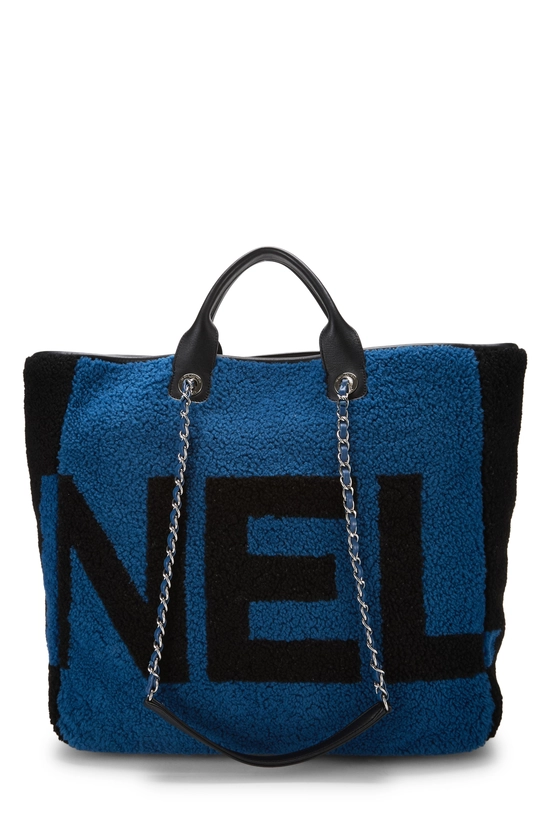 Blue Shearling Deauville Large, , large image number 3