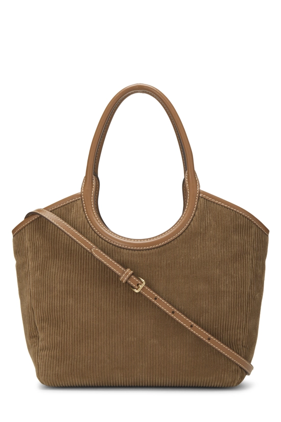 Brown Corduroy Ivy Shopping Tote Small, , large image number 3