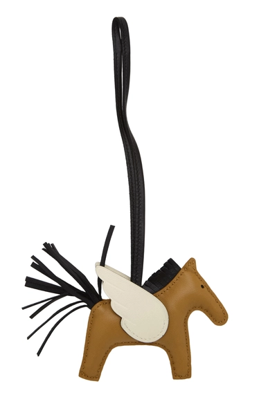 Multicolor Milo Leather Rodeo Pegase Bag Charm PM, , large