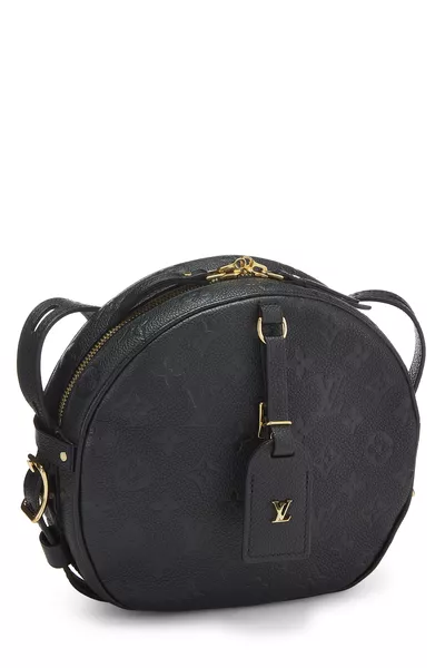 Louis Vuitton Black Monogram Empreinte Boite Chapeau Souple MM — photo 2