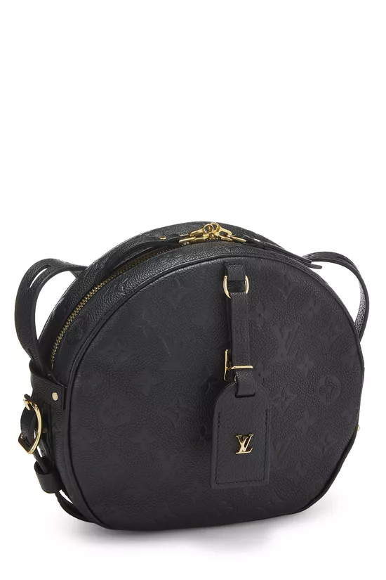 Black Monogram Empreinte Boite Chapeau Souple MM, , large image number 1