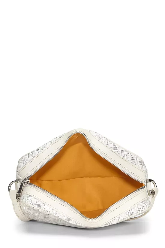 White Goyardine Sac Cap Vert, , large image number 5