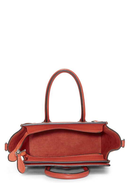 Red Leather Luggage Nano, , large image number 5