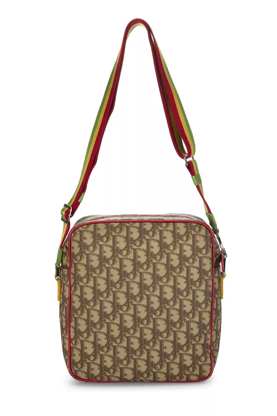 Rasta Trotter Coated Canvas Messenger Bag, , large image number 3