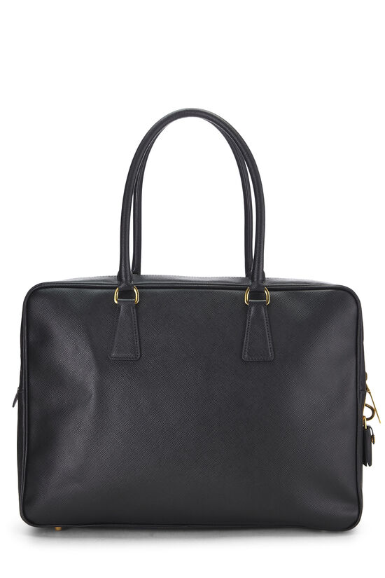 Black Saffiano Briefcase, , large image number 3