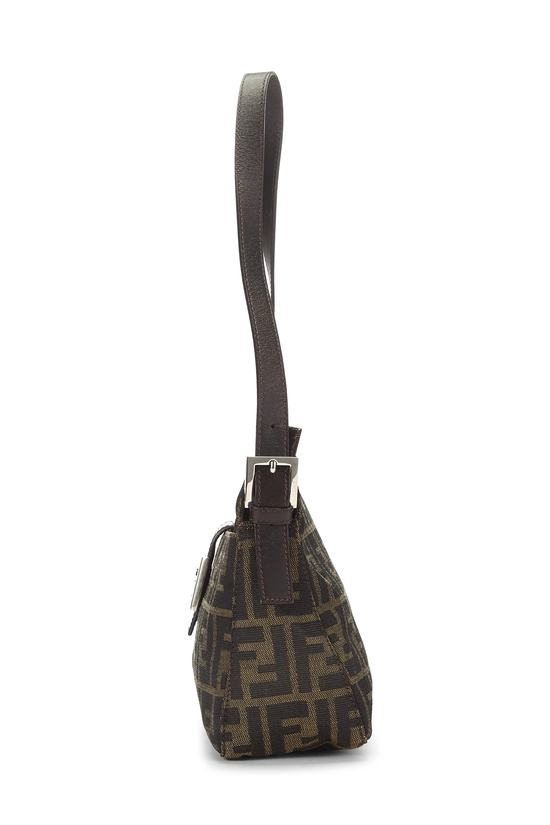 Brown Zucca Canvas Shoulder Bag, , large image number 2