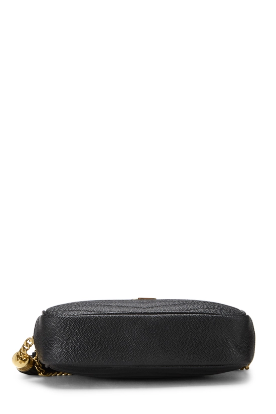 Black Grainy Leather Lou Camera Bag Mini, , large image number 4