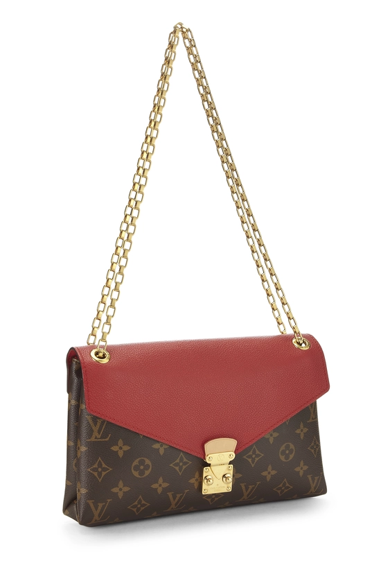 Pink Monogram Canvas Pallas Chain Bag, , large image number 1
