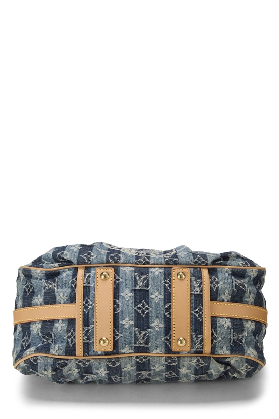 Blue Monogram Denim Baggy MM, , large image number 4