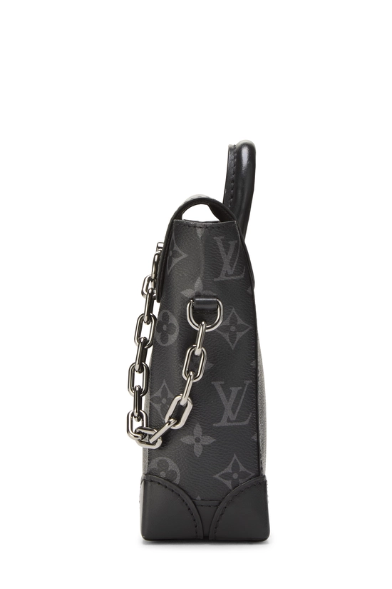 Black Monogram Canvas Eclipse Steamer Nano, , large image number 2