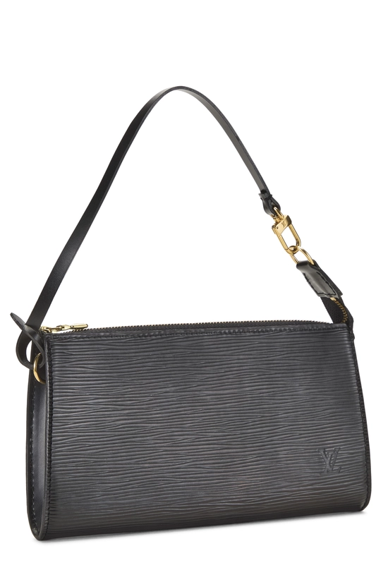 Black Epi Pochette Accessoires, , large image number 1