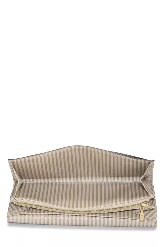 Damier Ebene Sarah Trunks & Locks Continental Wallet, , large image number 3