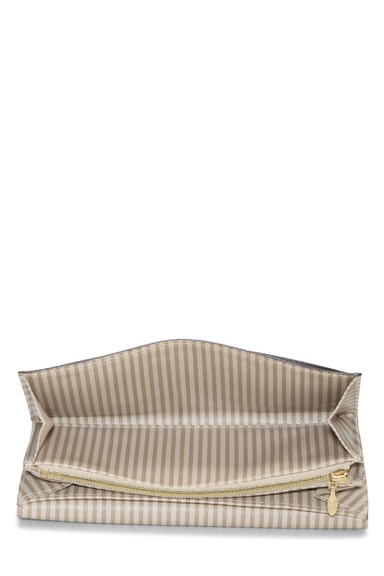 Damier Ebene Sarah Trunks & Locks Continental Wallet, , large image number 3