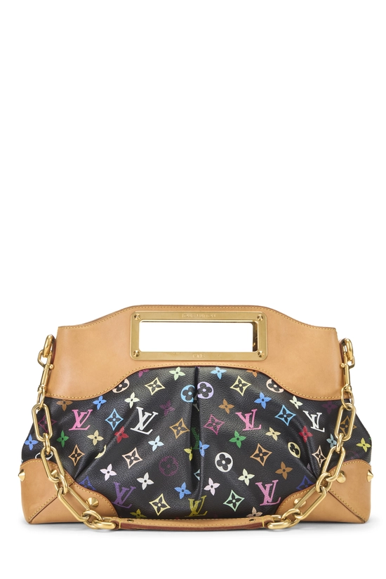 Takashi Murakami x Louis Vuitton Black Monogram Multicolore Judy MM, , large image number 3