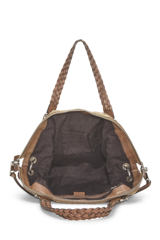 Original GG Canvas Bamboo Braided Handbag, , large image number 5