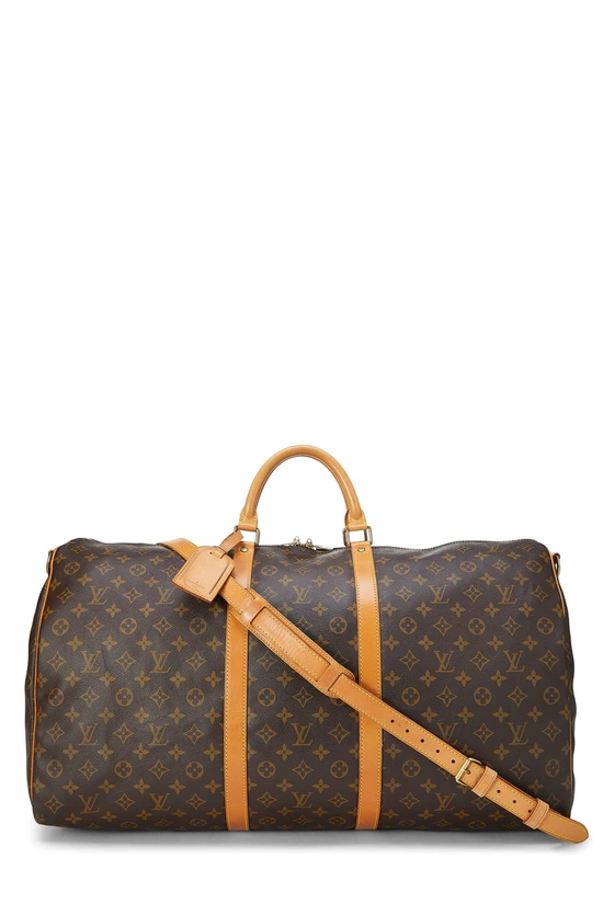 Monogram Canvas Keepall Bandouliere 60, , large image number 0