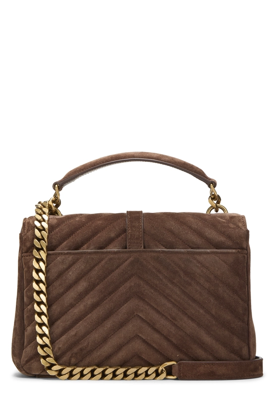 Brown Chevron Suede College Medium, , large image number 3