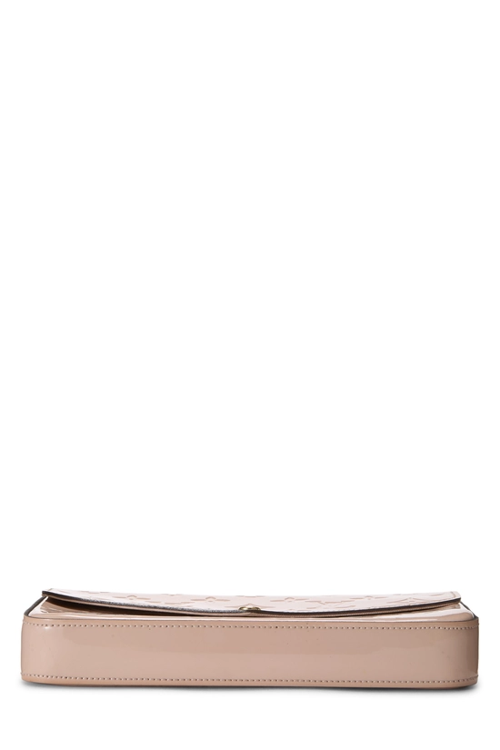Pink Monogram Vernis Pochette Felicie, , large image number 4