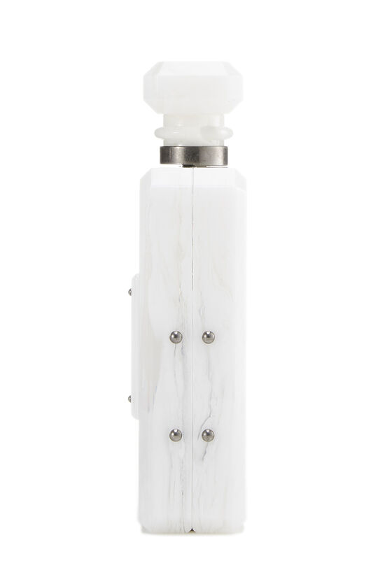 White Acrylic Perfume Minaudière, , large image number 4