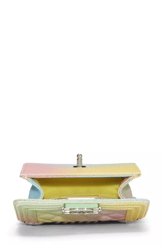 Paris-Cuba Rainbow Quilted Caviar Boy Bag Mini, , large image number 5