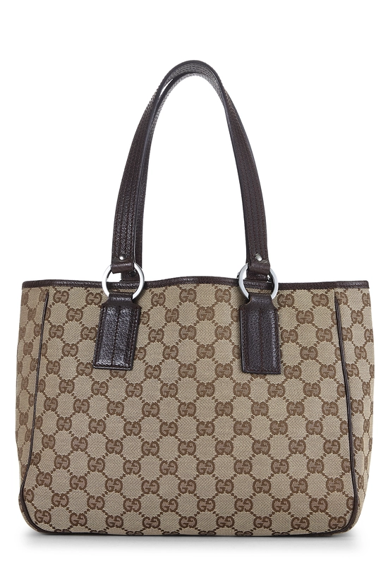 Brown Original GG Canvas Tote Small, , large image number 0