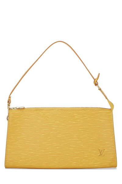 Yellow Epi Pochette Accessoires