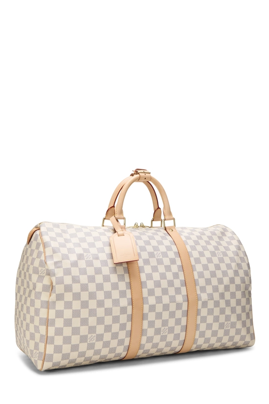 Damier Azur Keepall 50, , large image number 1